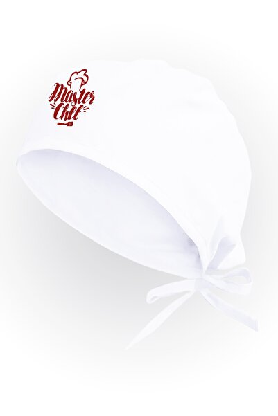 Tasarım Trend Unisex Λευκό καπέλο με θέμα τον σεφ