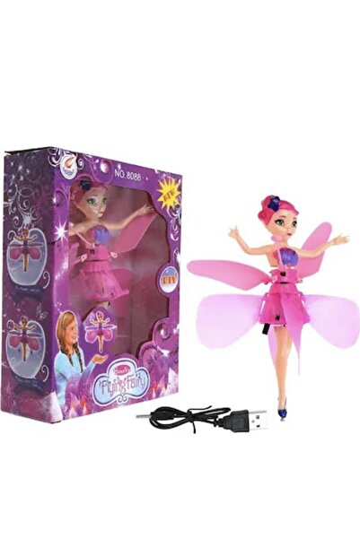 Genel Markalar Pembe Uçan Peri Bebek Sensörlü Hareketli  Oyuncak