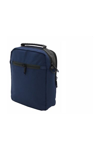 ÇÇS 31236 Ανδρική τσάντα Portfolio από ύφασμα πολυεστέρα με ιμάντα ώμου και λαβές μεταφοράς