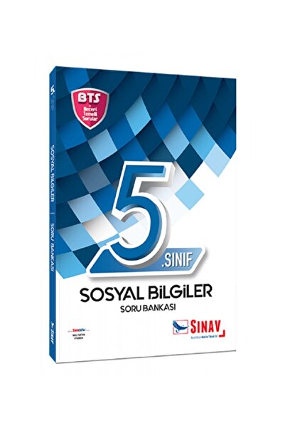 Sınav Yayınları Yayınları 5. Sınıf Sosyal Bilgiler Bts Soru Bankası