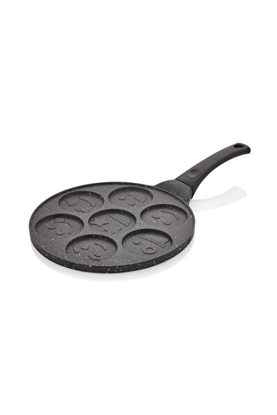 Beray Emoji Pancake Pan Granite Casting 28 Cm