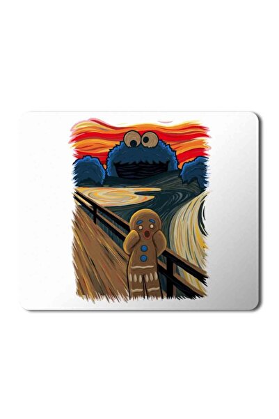 ART HEDİYE The Cookie Muncher Cookie Monster Mouse Pad Mousepad