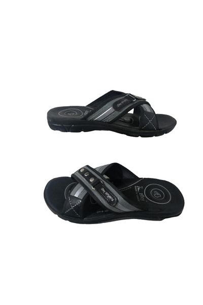 Ziley Zl023-010 Ανδρικές παντόφλες καπνιστού σταυρού μοντέλου καθημερινής χρήσης