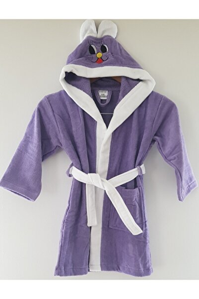 My Sweet Baby %100 Pamuk Kapşonlu Çocuk Bornozu, Kız-erkek Bornoz