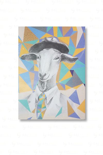 BAL SANAT Design unic A4 100 Gr.120yp. Caiet cusut Capra