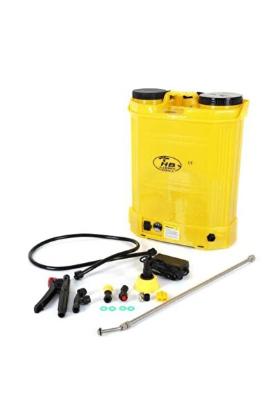 HB Garden Tools Ilaçlama Pompası Akülü Sırt Tipi 16 Litre....karışık Renk Sır...