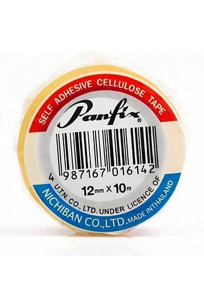 Panfix 12X10 Transparent Cellophane Tape 1 Piece
