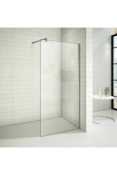 Blackline Sabit Cam Panel 100 cm Kromaj Duşakabin Seperatör 8 mm H: 195