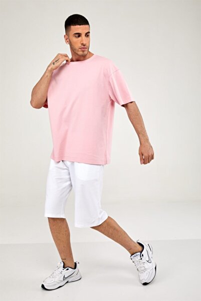 Seamoda Ανδρικό ροζ ροζ μπλουζάκι