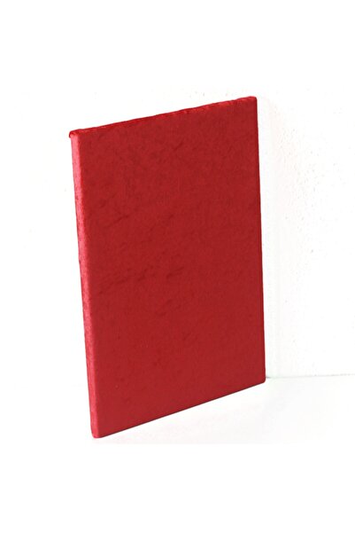 TUĞRA TABLO Kırmızı Kumaş Kaplı Filografi Tahtası 25x35cm