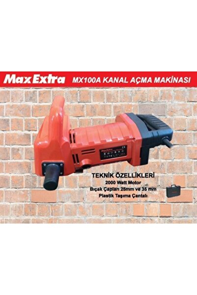 Max Extra Mx100a Kanal Açma Macroza Modeli