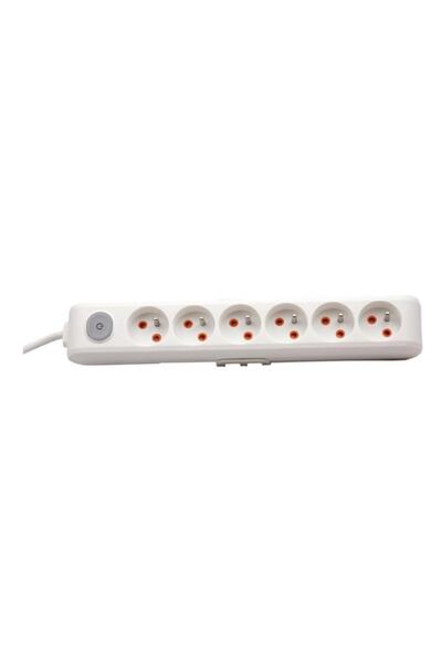 VİKO Multi-let 6 Lı Anahtarlı Klemensli Ups Priz (kablo Yok) (90119600)