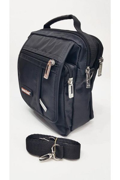 SEVENTEEN Black and Sports Men's Handbag - Large Size