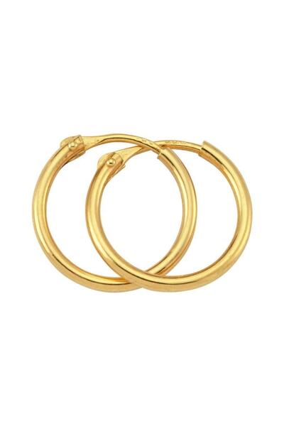 BİLEZİKHANE Altın Halka Küpe 1.00 Gram