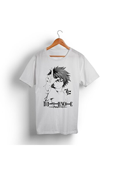 nrage Death Note L Anime Siyah Tişört