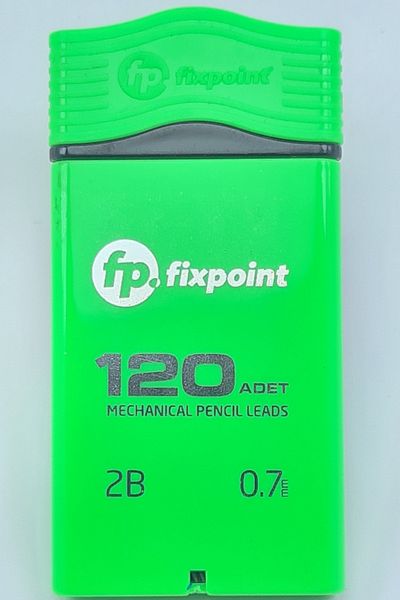 FixPoint قلم رصاص ميكانيكي 120 قطعة، 0.7 "أخضر