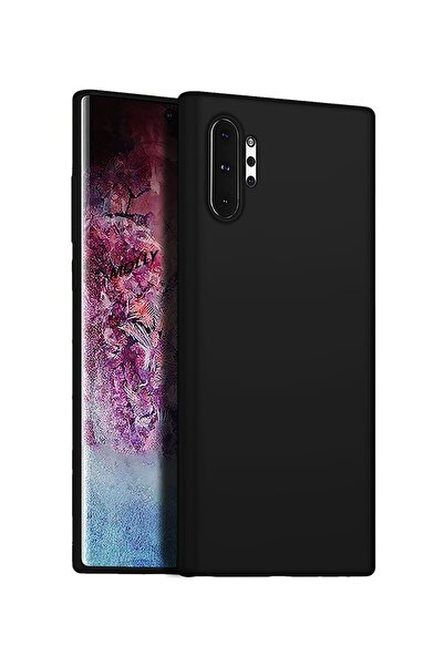 Molly Galaxy Note 10 Plus Uyumlu Siyah Bexls Silikon Kılıf