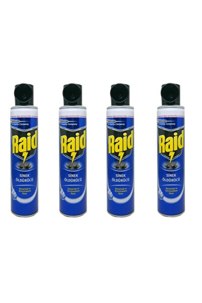 Raid Sinek Öldürücü Sprey 300 Ml X 4 Adet