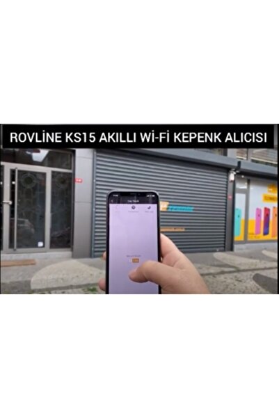 Rovline Ks15 Akıllı Wi-fi Kepenk Alıcısı Telefondan Ve Kumandasıyla Açma Kapama Imkanı Ve 1 Kumanda