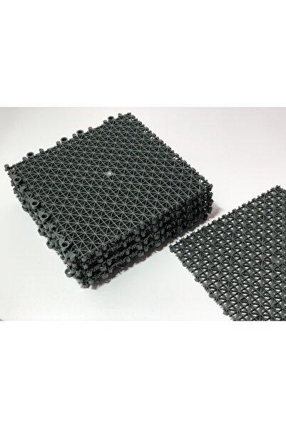 Gerçektrend Haki, Kırılmaz Plastik Zemin Karosu Zemin Kaplama 25 X 25 Cm( 16 ...