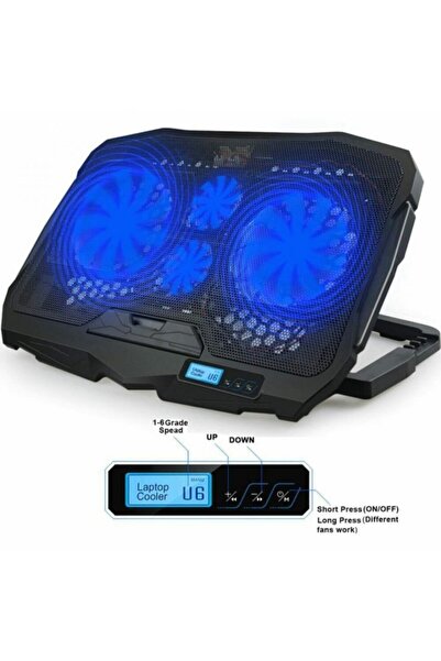 Genel Markalar Acer Notebook Uyumlu Uyumlu Laptop Standı 4 Adet Fanlı Ledli L...