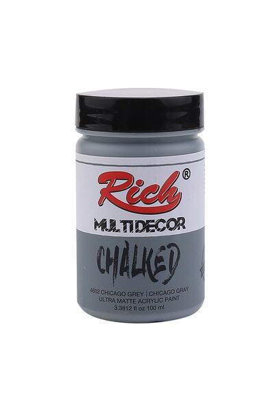 Rich Multi Decor Chalked 100 Ml 4602 Chicago Grey.