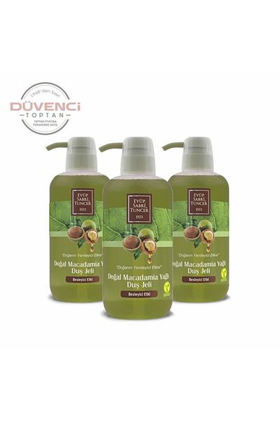 Eyüp Sabri Tuncer Düvenci Wholesale Macadamia Oil Shower Gel Set 3 Pack