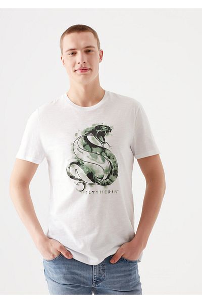Mavi Slytherin Printed T-Shirt