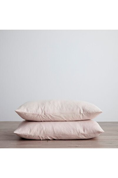 İzgi Concept Set de fete de perna din bumbac natural pudra Set de 2 50x70