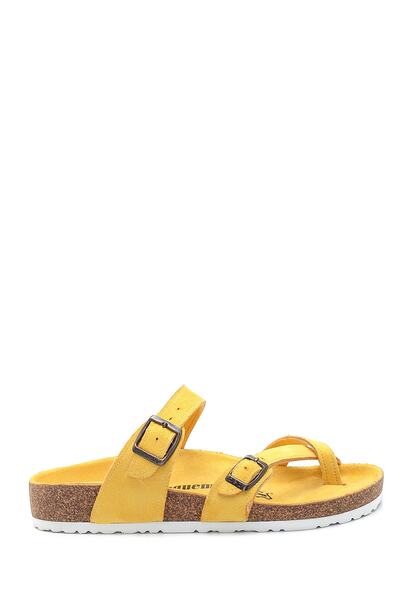 Bequemere Women's Cork Sole Suede Slippers