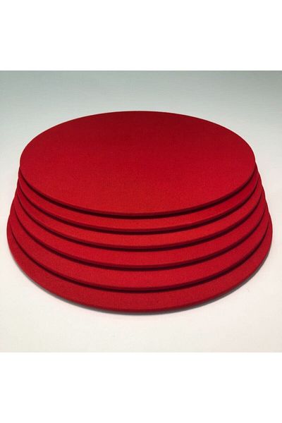 Pulli Collection Red Plate 6 Pieces