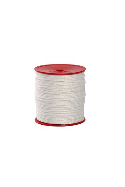 Globe 1.5 Mm Polyester Multi-Purpose Rope - White - 200 M- Roller