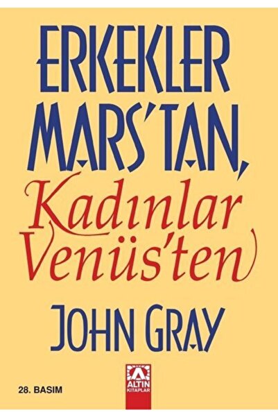 Altın Kitaplar Erkekler Marstan Kadınlar Venüsten / John Gray / Altın Kitaplar