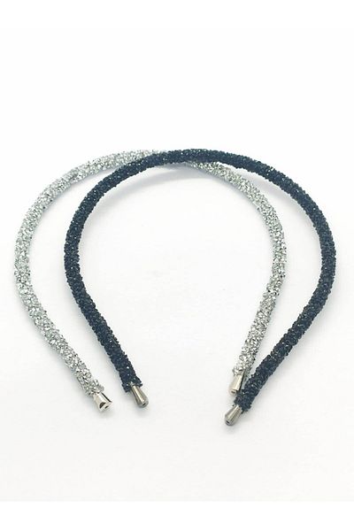 Ramo Aksesuar Shiny Jewelled Crown 2 Pieces
