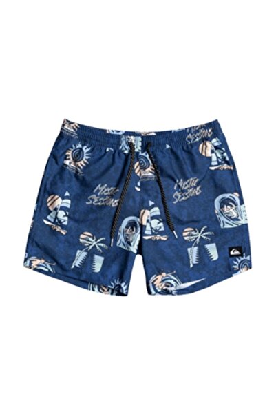 Quiksilver ISLAND PULSE VOLLEY 15 Lacivert Erkek Şort 101106948