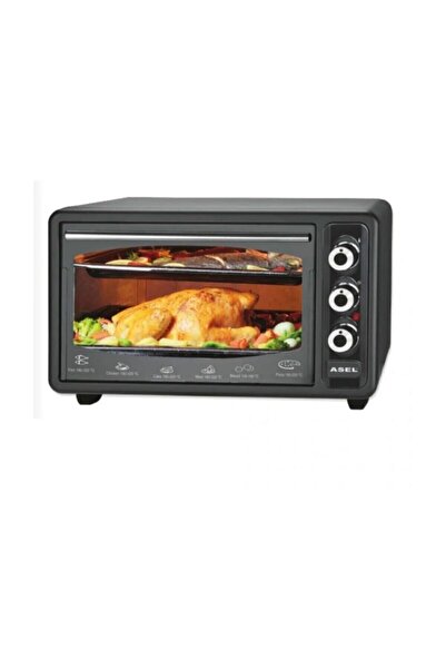 Asel Köşeli Fırın Termostatlı Zaman Ayarlı 50 Litre