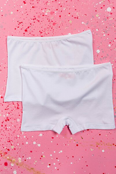 BSM 6-Piece Women's White Modal Cotton High Quality Natural Boxers