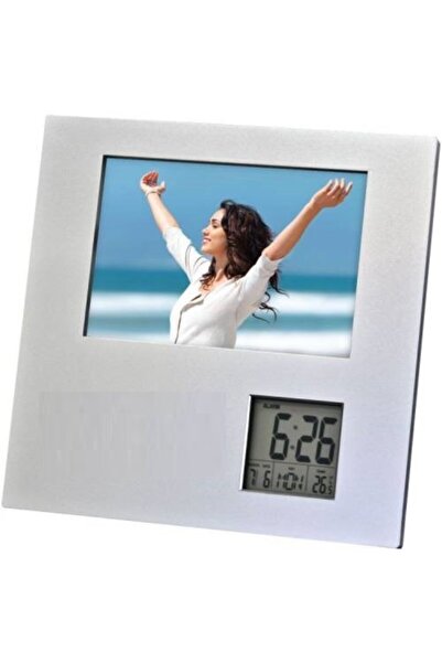 hitteknoloji Dijital Masa Saati Fotoğraf Çerçevesi