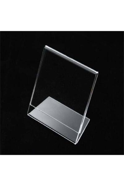 Genel Markalar A5 21cmx15cm Masaüstü L Tipi Dikey Pleksi Föylük Broşürlük Fiy...
