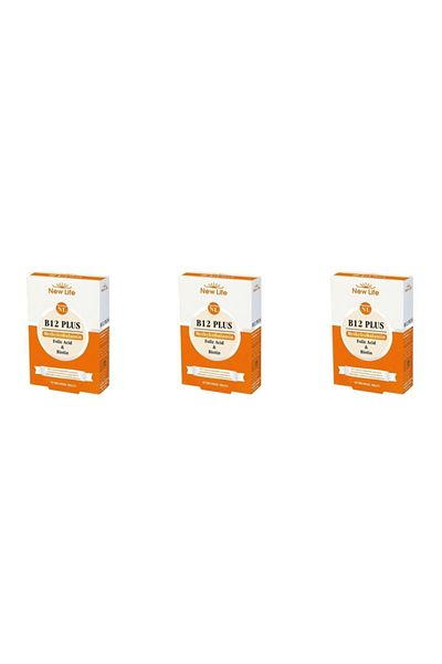 New Life B12 Plus 60 Tablet 3 Boxes