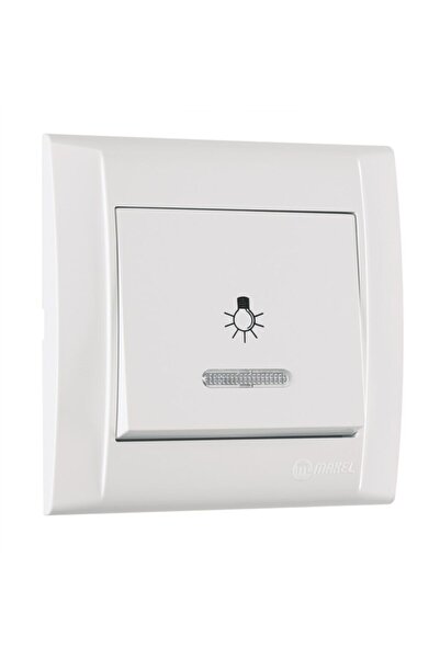 MAKEL Defne Beyaz Işıklı Light (beyaz)