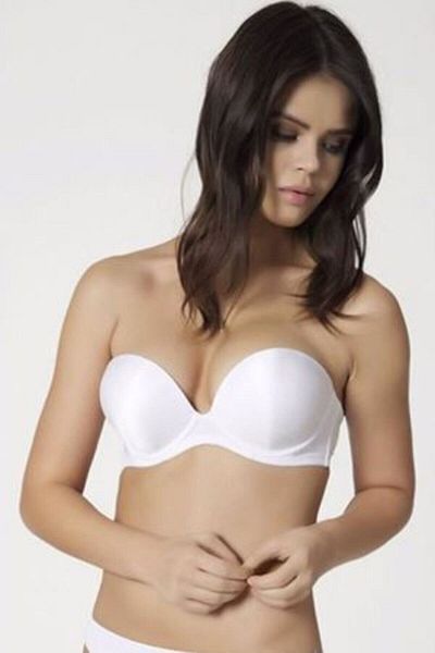 Orkide Sutien Magic Bra alb pentru femei Noul sezon (1 bucată economică)