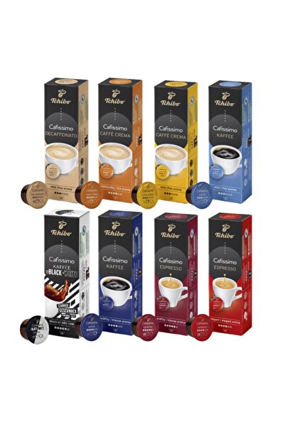 Tchibo مجموعة من 8 كبسولات قهوة كافيسيمو