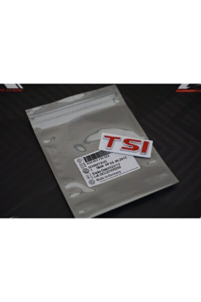 Genel Markalar Tsi Bagaj Krom Metal 3m 3d Logo Amblem