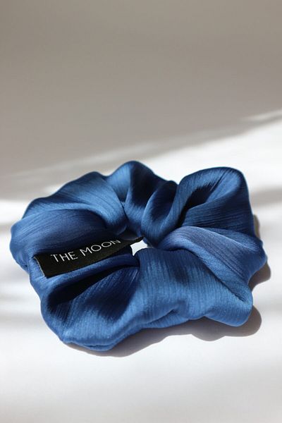 THE MOON Royal Blue Scrunchie Hair Clip