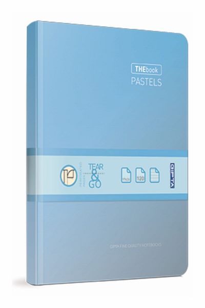 Gıpta Thebook Pastels 14x20 120 Sheets Checked Thread Stitched Plastered Hard Cover Notebook