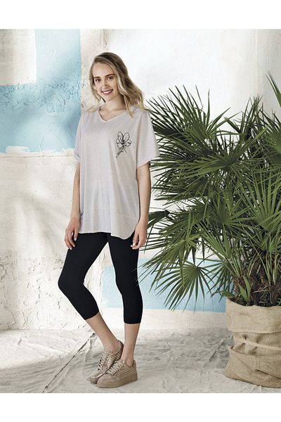Free Angel Brown Tights Women's Tunic Set