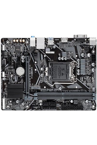 Gigabyte مقبس H410M إلى 2933 ميجا هرتز DDR4، 1200 M.2 HDMI VGA، اللوحة الأم mATX