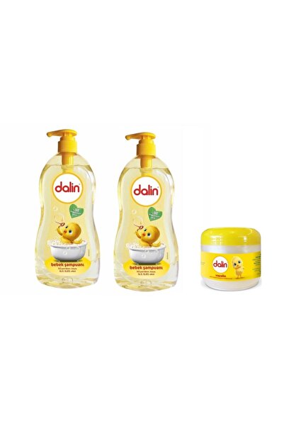 Dalin 700 Ml Baby Shampoo + 100 Ml Vaseline (2 Pieces)