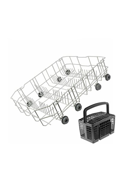 Altus Oem - Bulaşık Makinesi Alt Sepet ( V2 ) - Beyaz